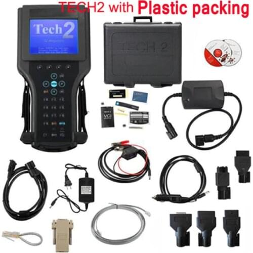 Tech2 Diagnostic Tool ForG-M Tech 2 Scanner with 32MB Software Card TIS2000 ForSA-AB/OPE/SUZUK-I/Hold-en/ISU ZU 12V OBD2 Car