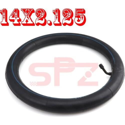 Bicycle 14X2.125 inner tube, used for mountain road bike tires butyl rubber bicycle tire 14x2.125 valve