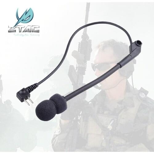 Z 040 Tactical Softair Peltor Arsoft Headphones Shooting Z-Tactical Military ztac Accessory for Comtac II Headset Microphone