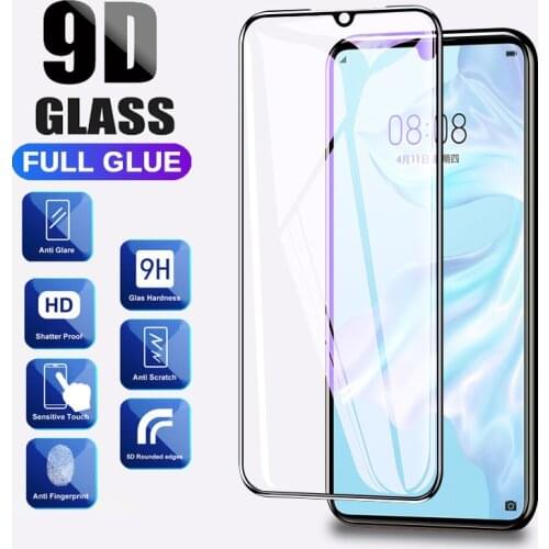9D Full Glue For Huawei P30 P30lite Tempered Glass Screen protector On P20 Lite P20pro Protective Glass P Smart Plus 2018 2019