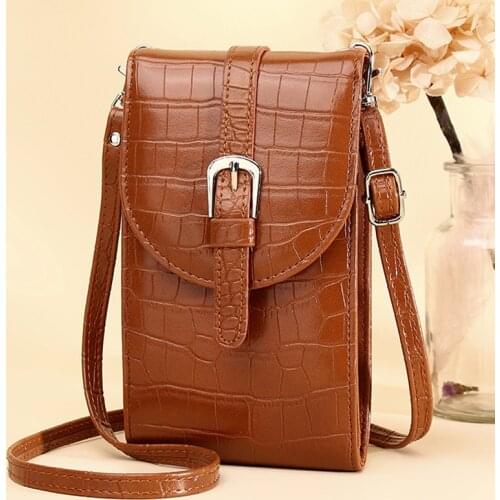 PU Handbags Women Bag Shoulder Bag Messenger Bag Female Bag Mobile Phone Bag Small Square Bag Crossbody Wallet