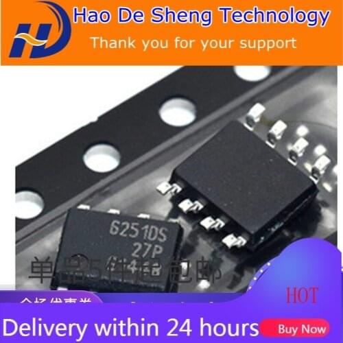 10PCS/LOT TLE6251DS 6251D SOP8 Car Computer Board CAN Communication IC New Original In Stock