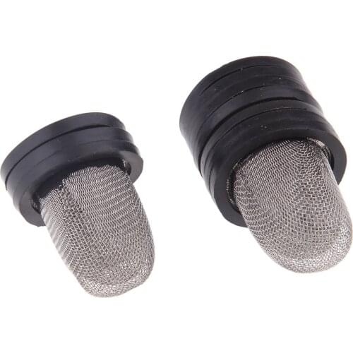 10x Iron Motorbike Engine Oil Strainer Fuel Filter Thimble Mesh for Honda CG 125