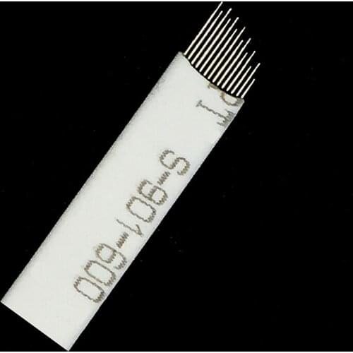 200 Pcs 0.20mm White Lamina Microblading Needles Flex Blades By Free Shipping