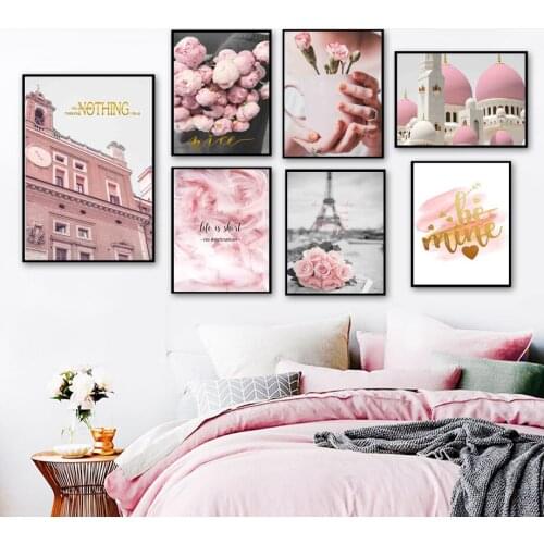 DIY Diamond Painting Zaid Mosque House Rose Flower Tower Paris Wall Art Diamond Embroidery Mosaic Rhinestone For Home Decoration