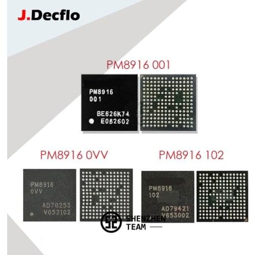 JDecflo 10pcs/lot PMIC PM8916 0VV 102 001 Power Supply IC Chips For Redmi 2 3X Xiaomi 2X Samsung A8000 OPPO R7S Huawei Honor 7i