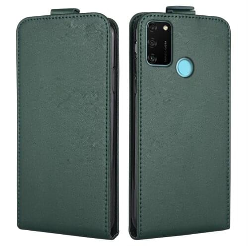 Flip Up and Down Leather Case for Huawei Honor 9A Case MOA-LX9N 6.3'' Vertical Cover for Honor 9A 9 A Case Soft Coque Phone Bag