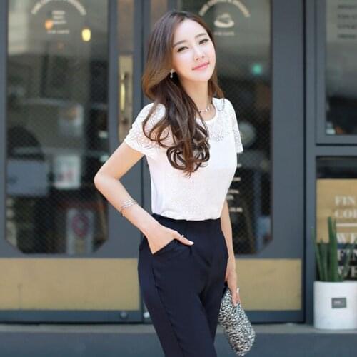 DERMSPE Lace Blouses