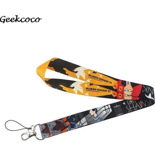 J2135 Cartoon Character Lanyard Keychain keys Badge ID Card Mobile Phone Rope Neck Straps Accessories Gifts
