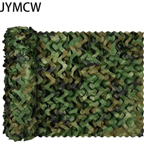 JYMCW military camouflage net, hunting awning, home decoration net, suitable for camping military hunting shooting sunscreen net