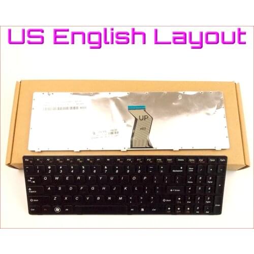US English Layout Keyboard for Lenovo Z580 Z580A Z585 Z585A V580 N580 N581 N585 N586 G580 G580A G585 G585A 9Z.N5SSW.Q01 Laptop