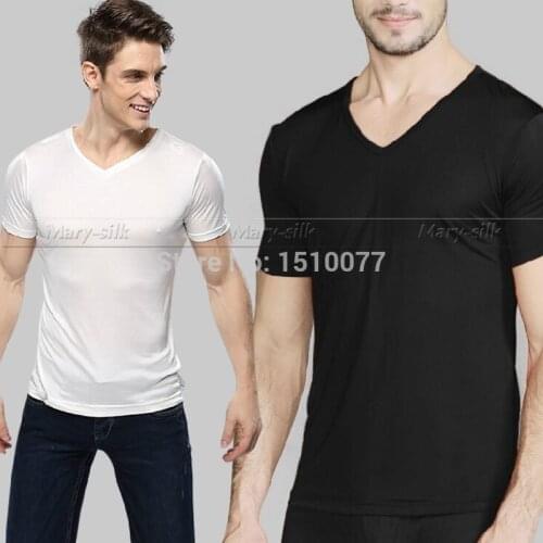 LONXU Men's Plain T-shirts