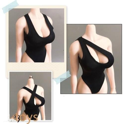 1/6 Scale Sexy Female Soldier Figure Sexy One-piece Bikini Swimsuit Accessory Model for 12'' Body