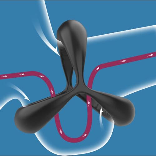 Man Cock Rings Penis Ring Delay Ejaculation Erection Sex Toys for Men Adult Penis Enlargement Sexs Products Male Chastity Cage