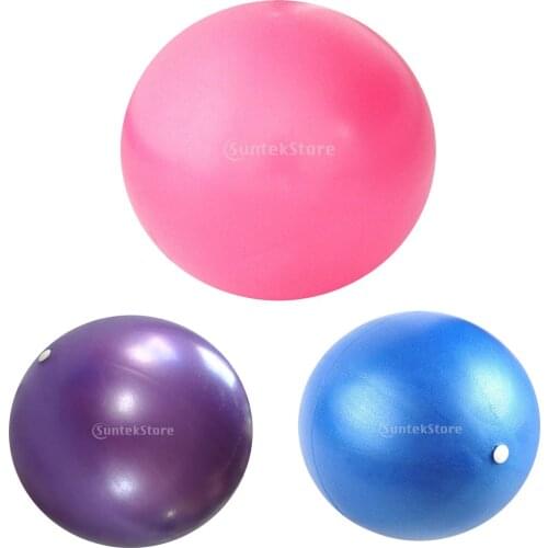 25cm Office & Home & Gym Yoga Ball 25cm Fitness Pilates Purple Pink Balls