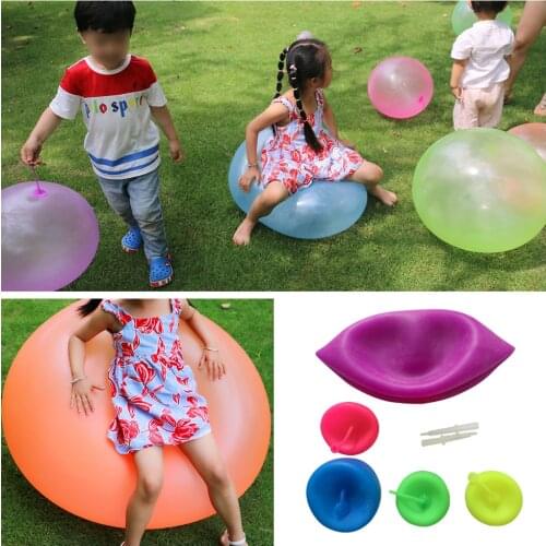 Inflatable Beach Bubble Ball Toys Transparent Balloon Outdoor Swimming Pool Play Party Water Game Swimming Toy For Children