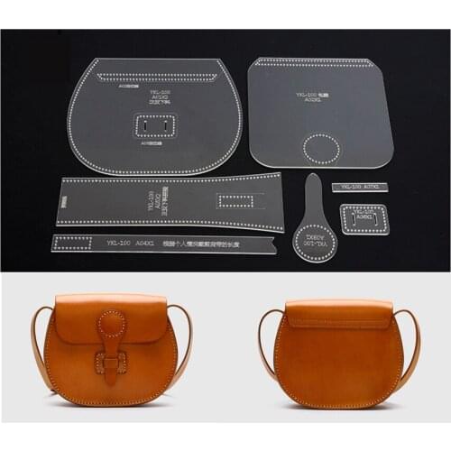 Shoulder Bag Acrylic Template Leather Pattern Acrylic Leather Pattern Leather Templates for Bags