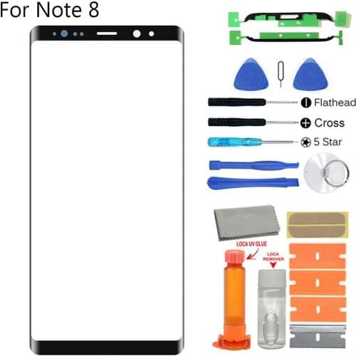 Front Touch Screen Digitizer Glass Replacement Repair Kit for Samsung Note 8/9