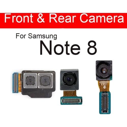 Front & Rear Back Camera For Samsung Galaxy Note 8 Note8 N950F N950U N950N Small Facing Main & Iris Camera Replacement Parts