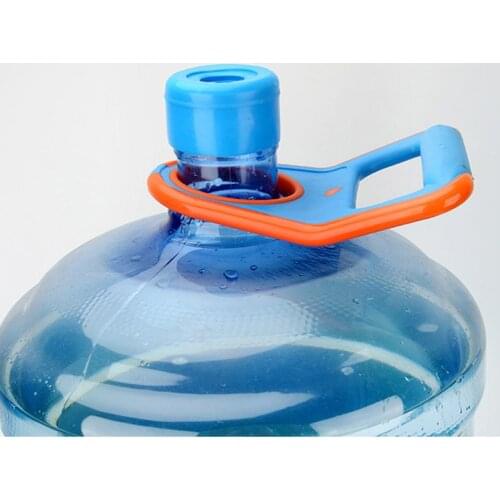 Plastic 5 Gallons Bottled Water Handle Energy Saving Thicker Pail Bucket Lifting Device Carry Holder