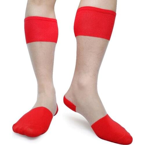 Ultra Thin Sheer Men Nylon Silk Socks Sexy Gentlemen Business Formal Socks Stocking See Through Cuff Toe Gay Male Socks Stocking