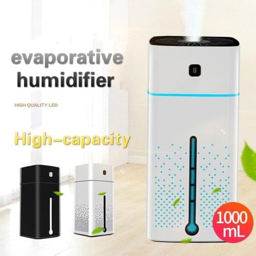 1000ml Air Humidifier Essential Oil Aroma Diffuser With Coloful LED Light USB Cool Mist Maker Purifier Aromatherapy For Car Home