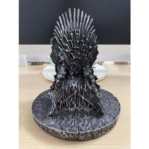 [VIP] The Iron Throne 17cm Thrones A Song Of Ice And Fire Figures Action statue model One Piece Collection Model Home decoration