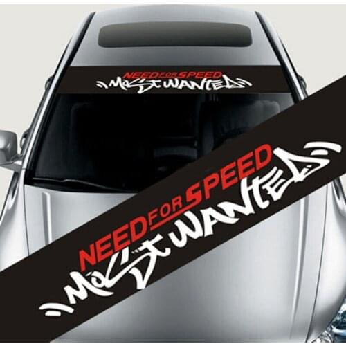 1pc Reflective Car Styling Front Windshield Decal Vinyl Stickers Brand New Auto Front Windshield Film Stickers Decoration