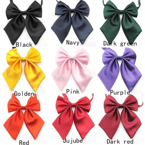 20pcs/lot Polyester Fashion Bowties Solid Color Multy-color Pet Cat Bow Tie Collar Cute Pet Dog Neckties BS052