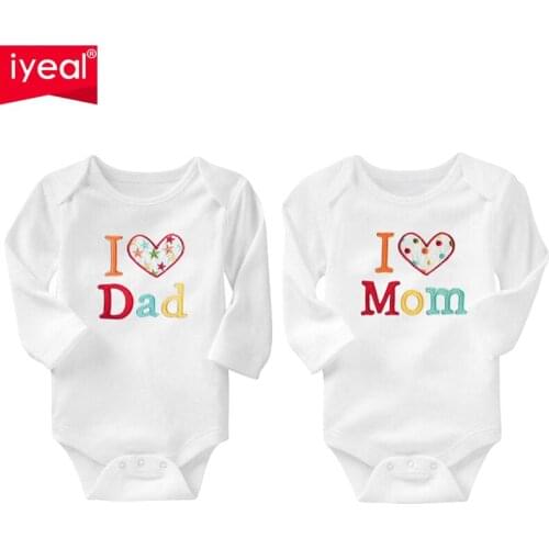 IYEAL Baby Boy roupa de bebes Newborn Baby Girl Jumpsuit 100% Cotton Pajamas 0-18 Months Infant Rompers Baby Clothes Top Quality