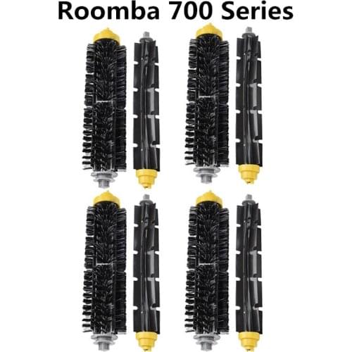 4set washable Accessories Main brush For irobot Roomba 700 Series 740 750 760 770 780 Roomba700series vacuum Cleaner Spare Part