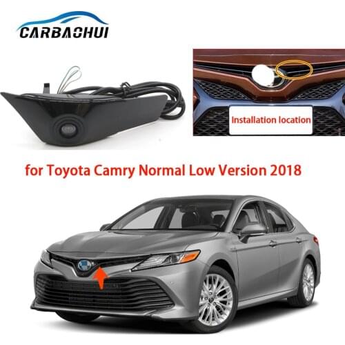 For Toyota Camry Normal Low Version 2018 Car Special Front Camera Car Front Camera Security Camera HD CCD