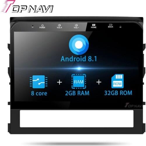 Autoradio 10.1 Inch Android 8.1 For Toyota Land CRUISER 2016 Stereo Car GPS Navigation Multimedia Player NO DVD 2 din Octa Core