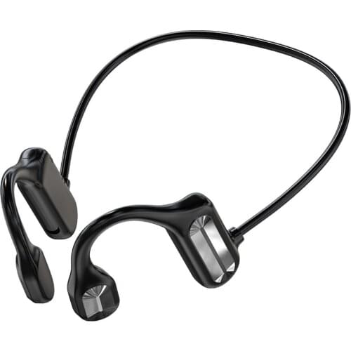 Head-mounted Handsfree Wireless Bluetooth Air Conduction Headphone Ear Hook Sport Earphone Waterproof Headset With Microphone