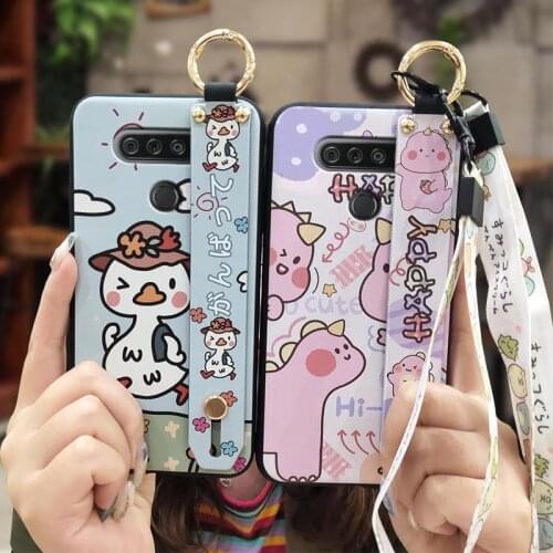 Black Case For Girls Phone Case For LG K51/Reflect/L555DL Glitter Soft TPU Waterproof Luxury Durable Cute