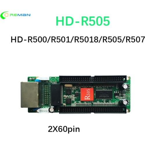 HD-R505 led control card p10 led display controller card digital led sign part R501 R500 R507 T901B video wall controlling