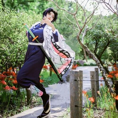 2019 Demon Slayer Kimetsu no Yaiba Kanroji Mitsuri Kimono For Christmas Halloween costume
