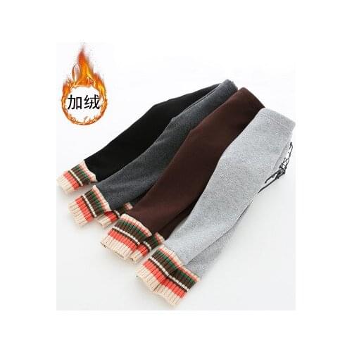 2019 Hot Baby Girl Stretch Leggings Soft Pants Autumn Winter Toddler Child Knitting Trousers Stretchy Warm Pants Girl Leggings