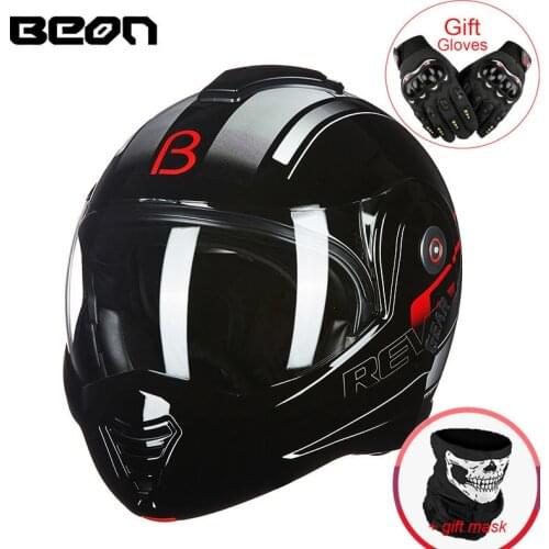 BEON 180 Motorcycle Flip up Helmet ATV MTB Dirt bike off road racing helmet casque casco Four season Moto FASHION HELMETS