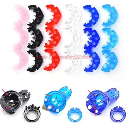 New 3pcs/lot Anti-cheating Anti-Shedding ring for Male Chastity Device Cock Cages CB6000S, CB6000, CB3000