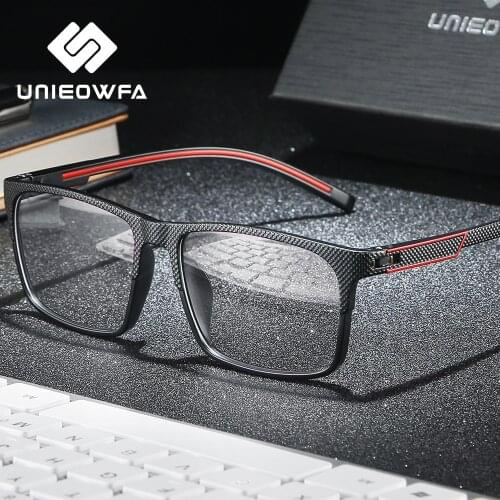 TR90 Square Prescription Frame Glasses Men Myopia Optical Eyeglasses Frame Clear Transparent Spectacles Frame Korea Eyewear 2020
