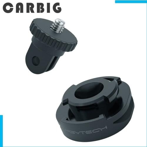 PGYTECH For DJI Osmo Action Tripod Adapter with 1/4 Screw for GoPro Hero 9 Go Pro Gopro9 Sport Camera Accessories