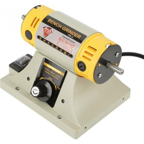 220V 350W Polishing machine for DIY Woodworking jadeJewelry Dental Bench Lathe Machine Motor Grinding machine