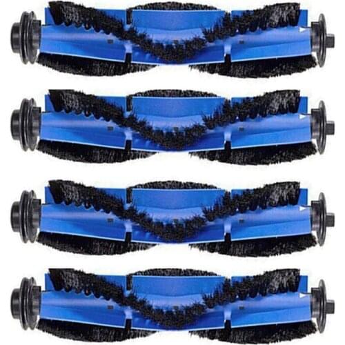 Brush Filters Side Brushes Accessories Compatible For Eufy Robovac Replacement Kit 11S, Includes 4 Rolling Brush