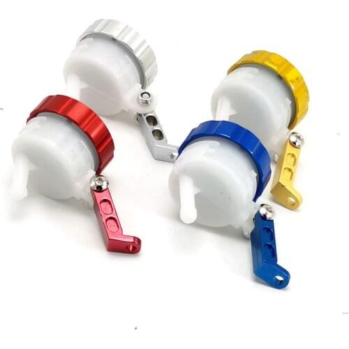 Universal Motorcycle Cylinder Oil Reservoir Cup Brake Fluid Bottle Master with Bracket For Harley Honda Yamaha Cafe Racer Bobber