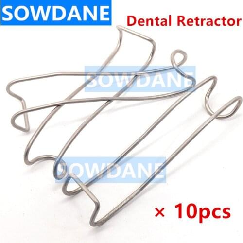 10 Pcs Dental Orthodontic Lip And Cheek Sternberg Retractor Restorative Mouth Opener Dental Teeth Whitening Instrument Oral Care