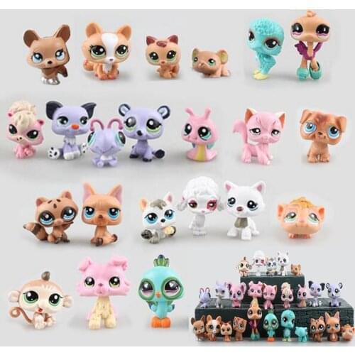 2017 Fashion 24pcs/set Cartoon Pet Shop Characters Action Figure Model Toys