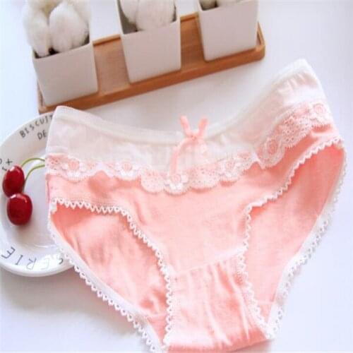 7 Pcs Cotton Underwear for Girls 2018 New Children Soft Panties Teenages Candy Color Briefs SQ-809XL-7P