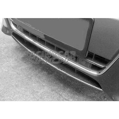 Home / For AUDI / A5 / FRONT BUMBER ADD REAL CARBON LIP SPOILER for AUDI A5 2D 4D 2009-2011 A028
