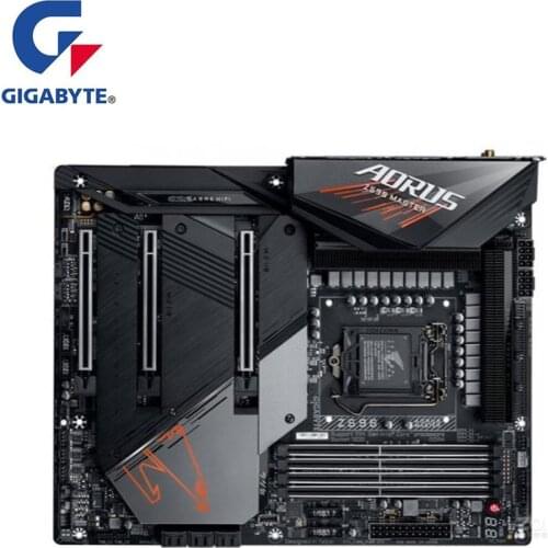 For Gigabyte GA Z590 AORUS MASTER Motherboard LGA 1200 Z590 Used Desktop Mainboard Support i3 i5 i7 10400F 10400 10100F 10700K